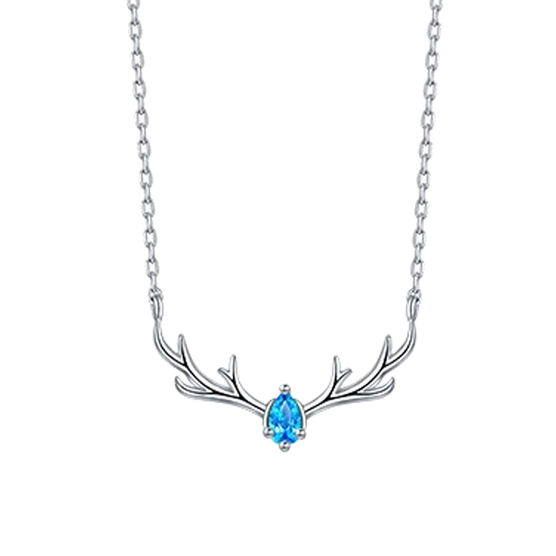 卡蒂罗 灵动鹿角项链