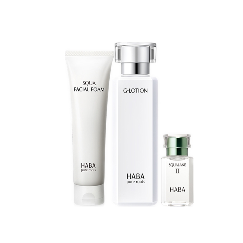 HABA 温和清洁护肤套装