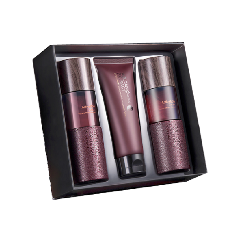 极男 火山矿物 护肤套装