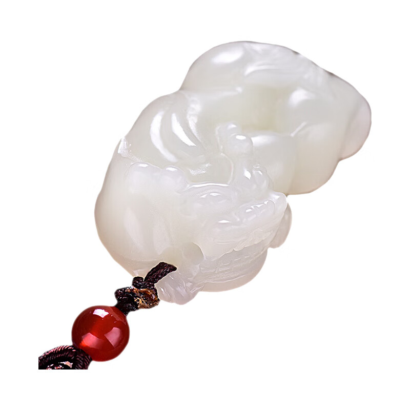 吉照堂 温润光滑和田玉坠