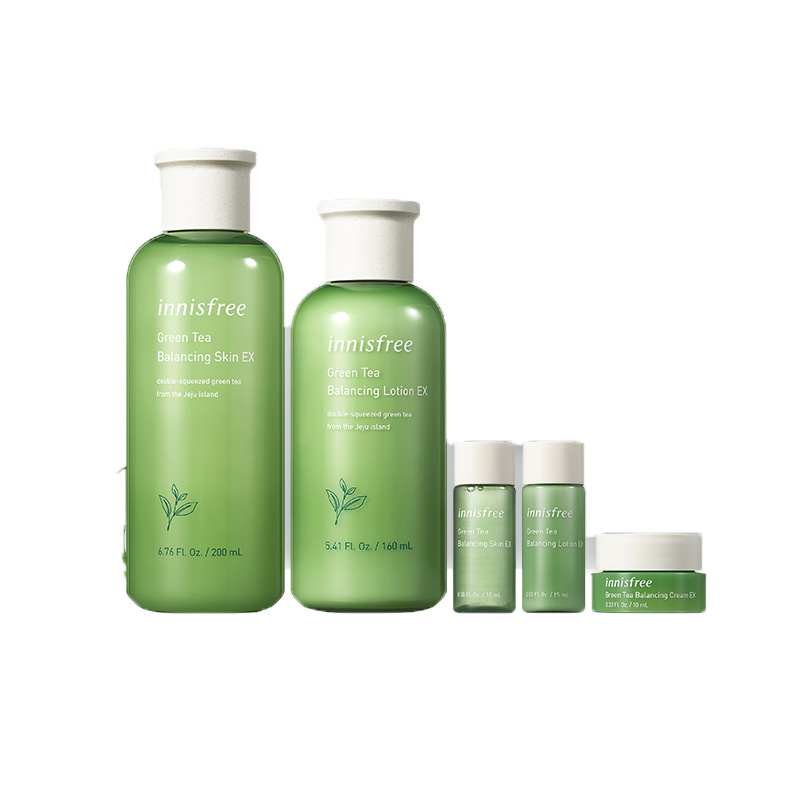 悦诗风吟 绿茶精萃保湿水乳套装