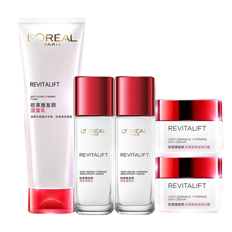 欧莱雅 修护抗皱护肤套装