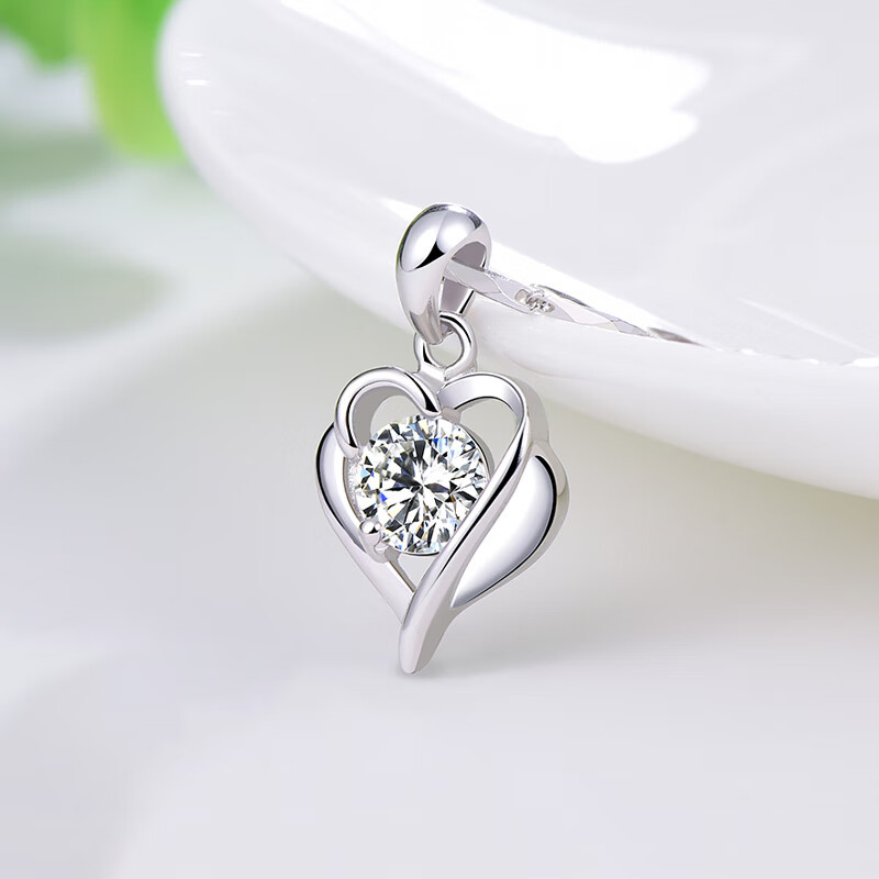 缔晶 爱心形 项链