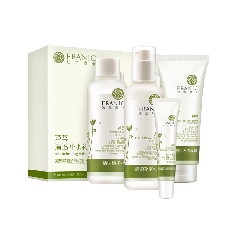 法兰琳卡 芦荟清透 护肤套装