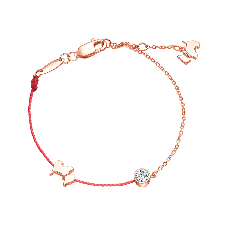 AGATHA 红绳 手链