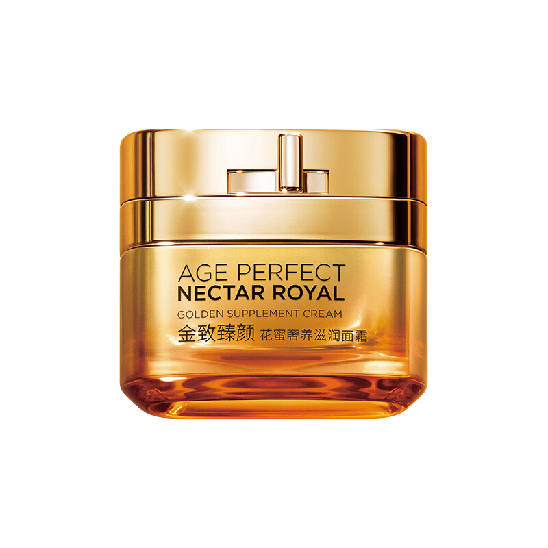 欧莱雅 金致臻颜花蜜滋润面霜