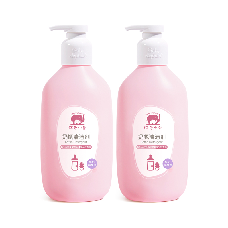 红色小象 植物配方 奶瓶清洗剂