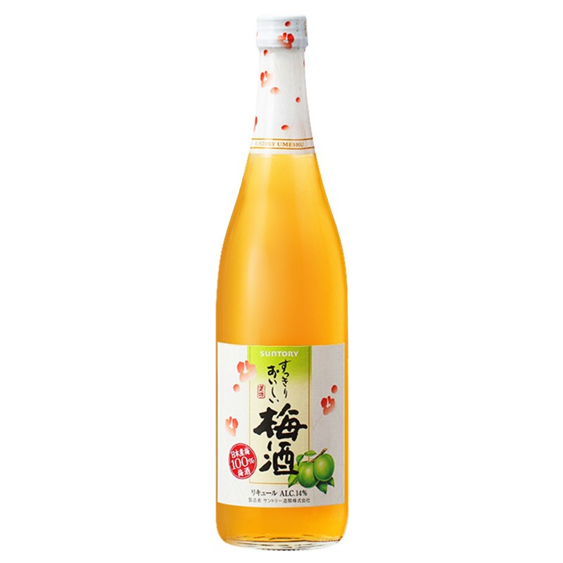 日本三得利醇香梅酒