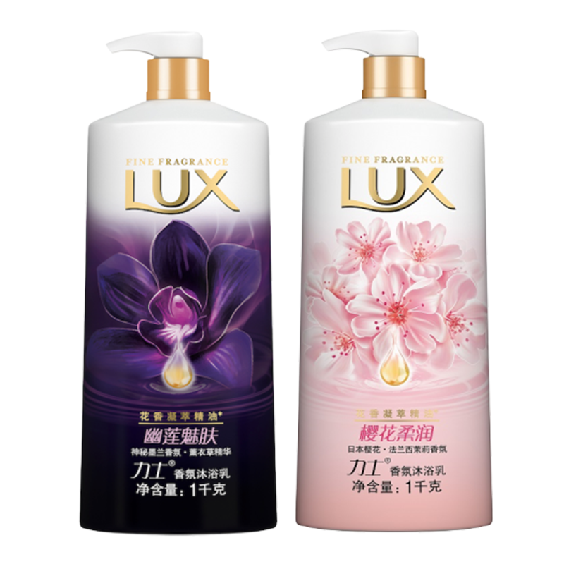 力士 樱沁恬韵 幽莲魅肤沐浴露