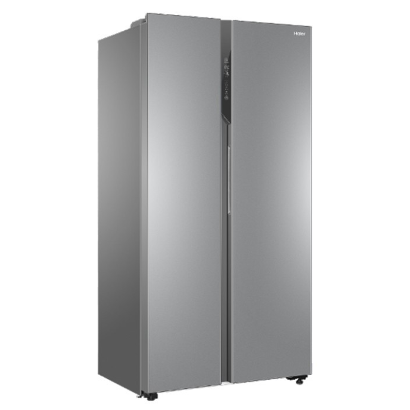 海尔 大容量路送风对开门冰箱