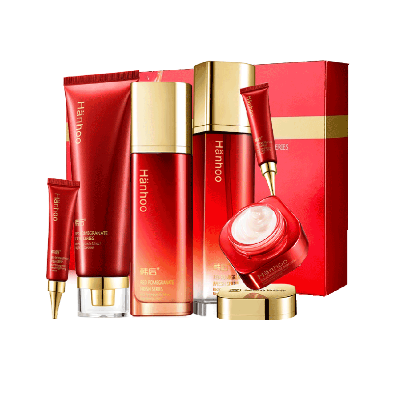 韩后 红石榴亮肤焕颜护肤套装