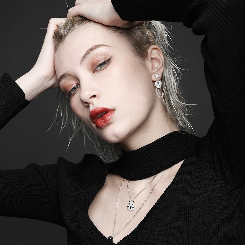 俏物悄语 不对称星球耳饰