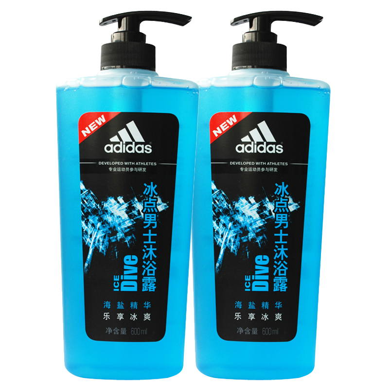 阿迪达斯 一冲即净养护沐浴露