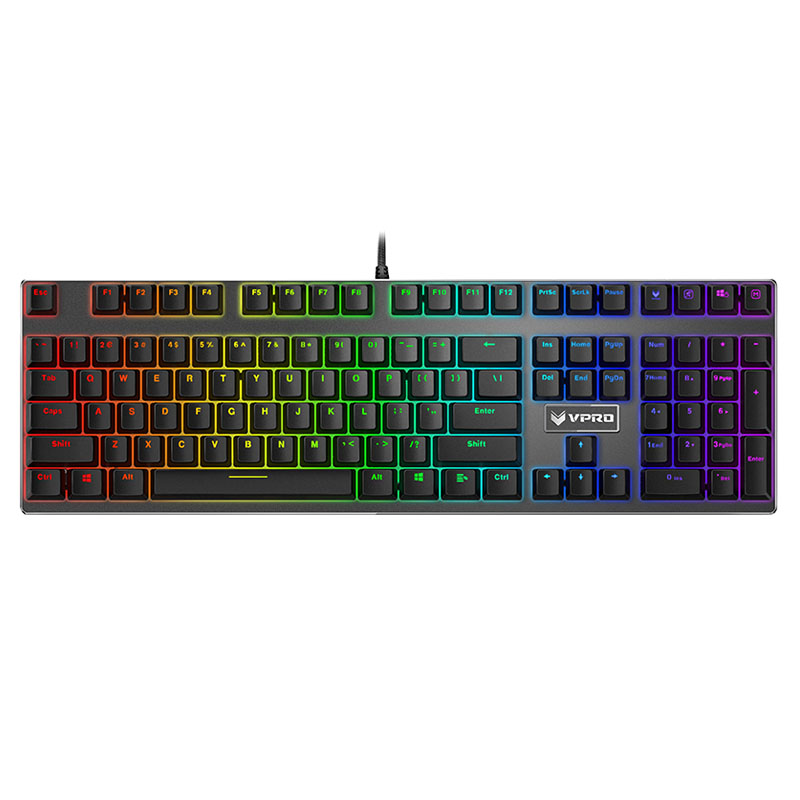 雷柏 RGB 合金版机械键盘