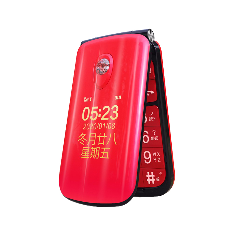 誉品M109 双屏翻盖老人手机