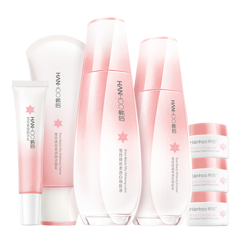 韩后 肌白透亮雪玲珑护肤套装