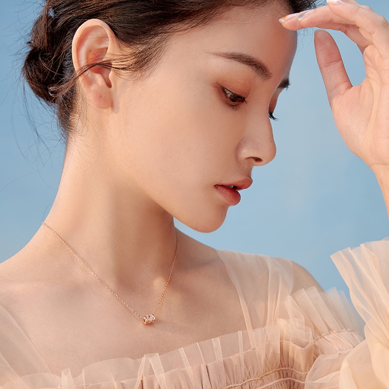 银千惠 小蛮腰锁骨锁骨项链