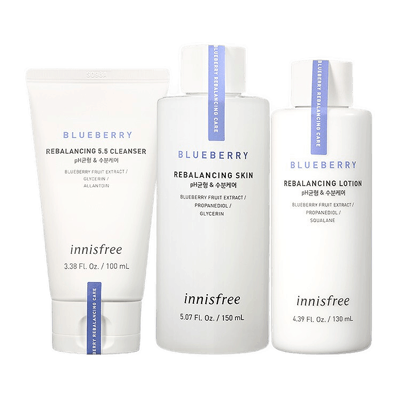 悦诗风吟 蓝莓平衡保湿护肤套装