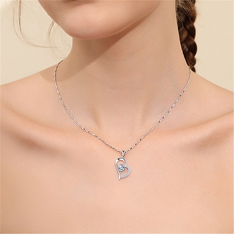 圣雅罗 日韩简约足银项链