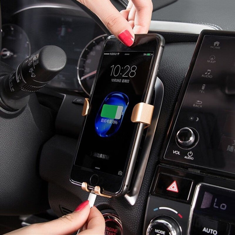 型点 广泛适用车载手机支架