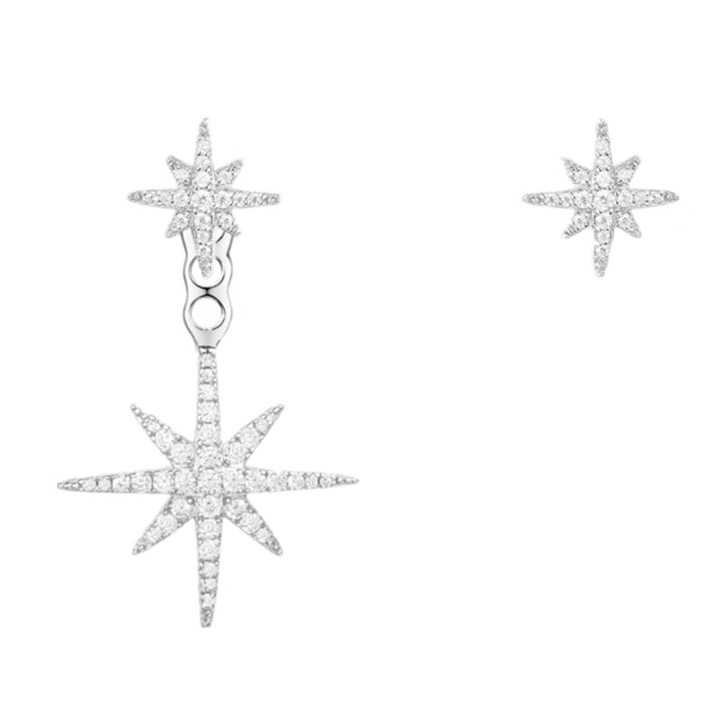 APM 六芒星不对称耳饰