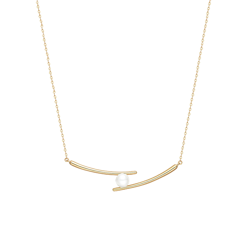 何方珠宝 足银筷子 项链