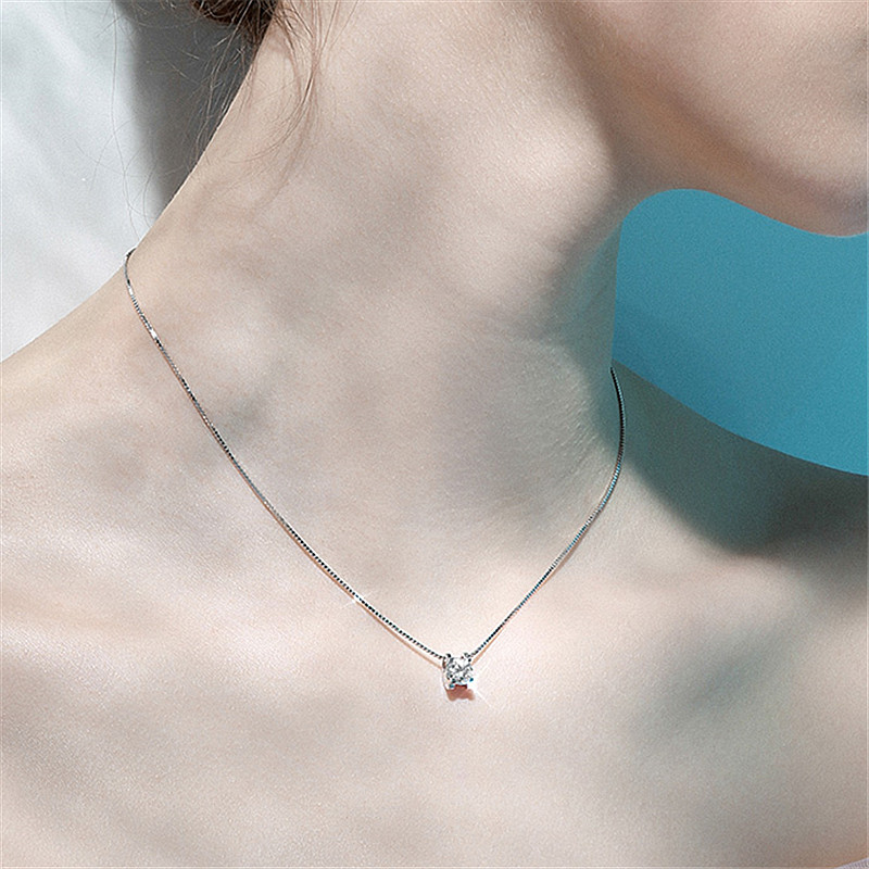 T400 精致锁骨拉链