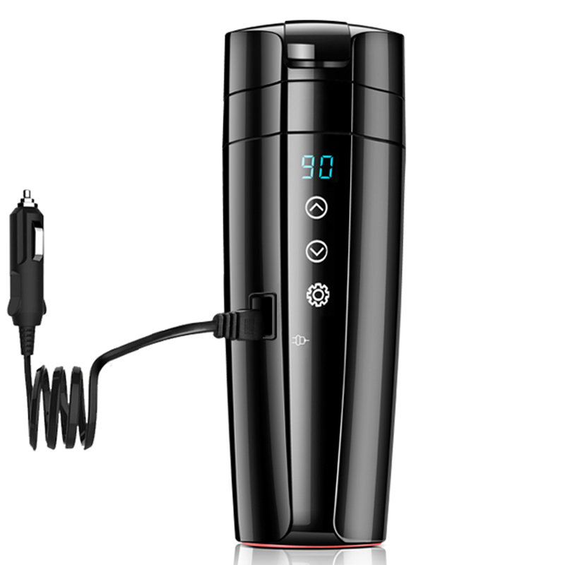 超果 触屏控温车载电热壶