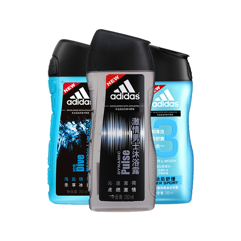 阿迪达斯 清爽沐浴露