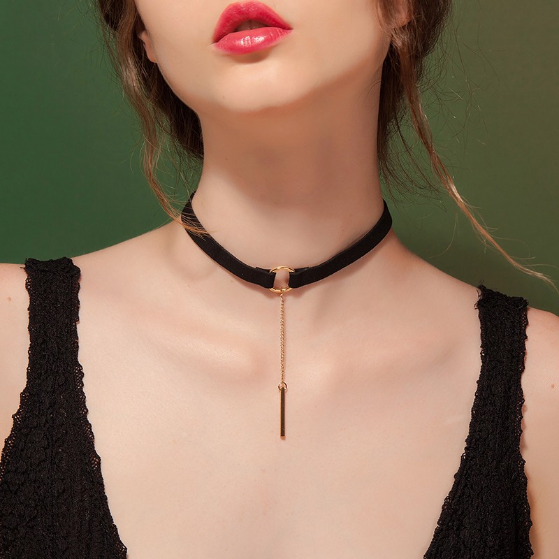 卡俪瑞莎 绑带短款项链