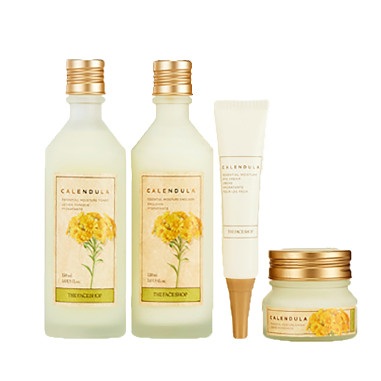 菲诗小铺 金盏花清润水乳霜套装