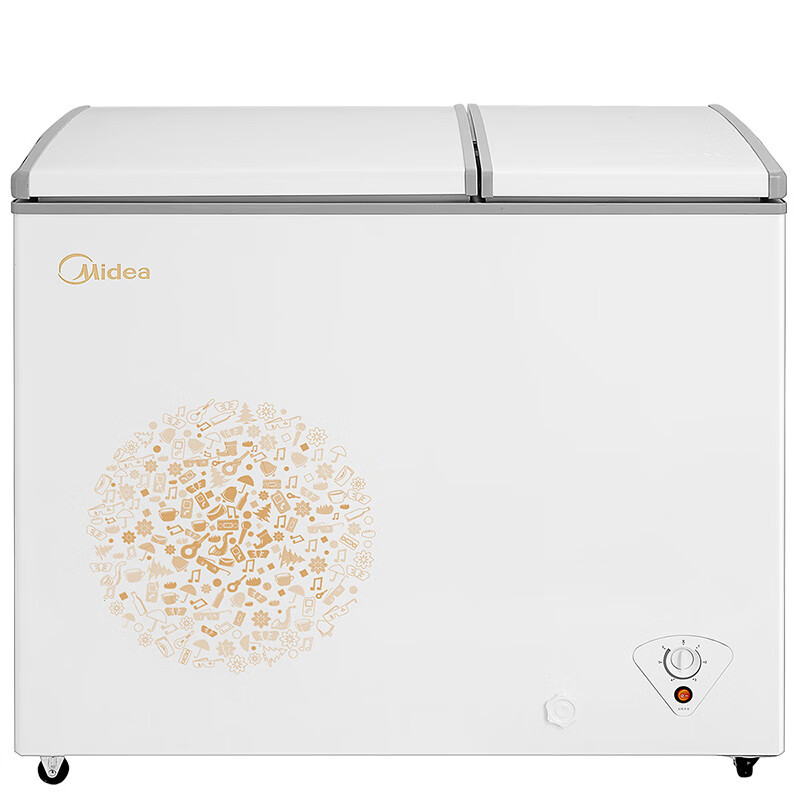 美的 双温双箱一级能效冷柜