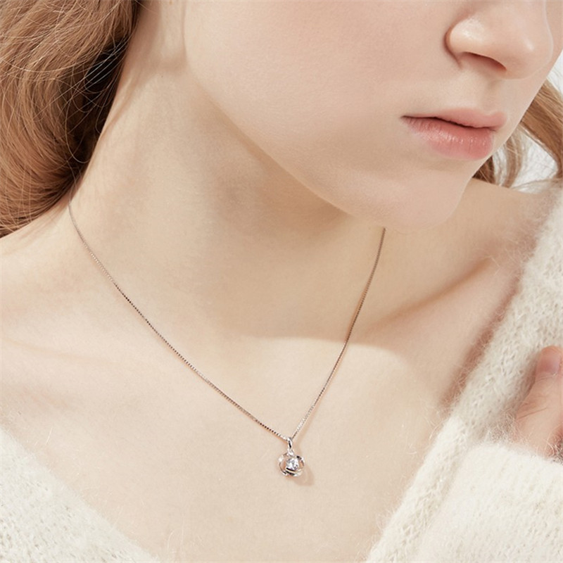 卡蒂罗 韩版四叶草吊坠项链