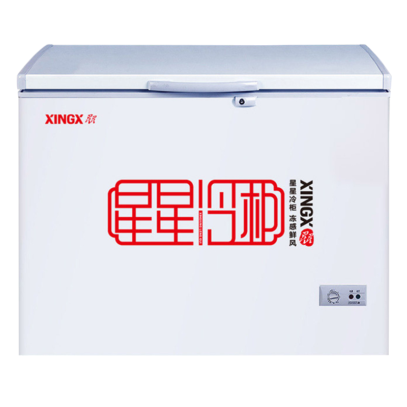 星星单温单箱冷柜