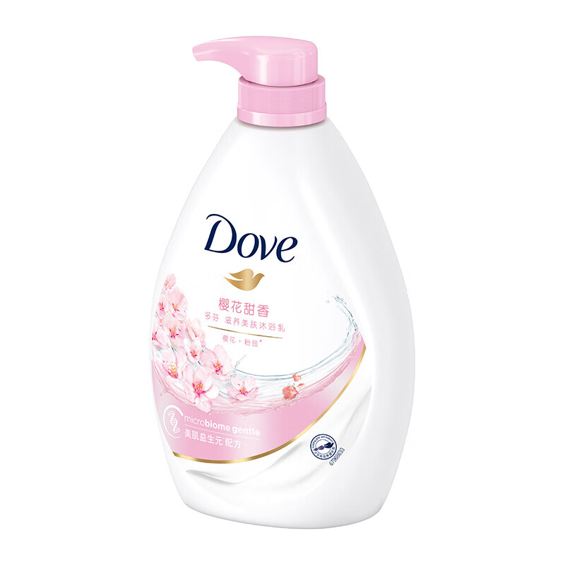 多芬 樱花甜香滋养沐浴露