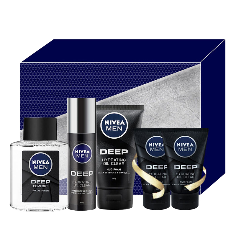 妮维雅 控油保湿男士护肤套装