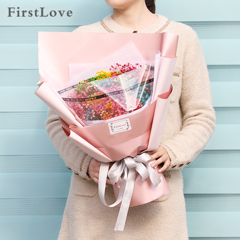FirstLove永生花满天星礼盒，送女朋友纪念日礼物