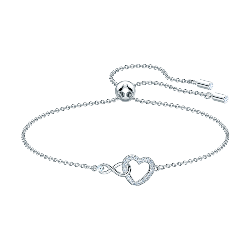 施华洛世奇 心形镶钻手链