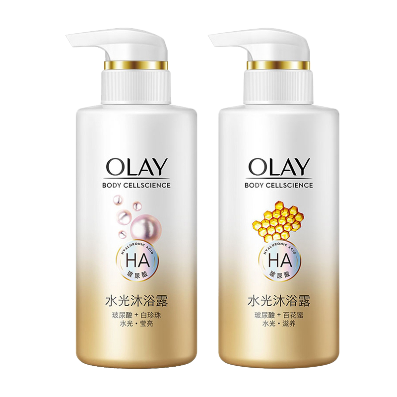 OLAY 玻尿酸水光沐浴露套
