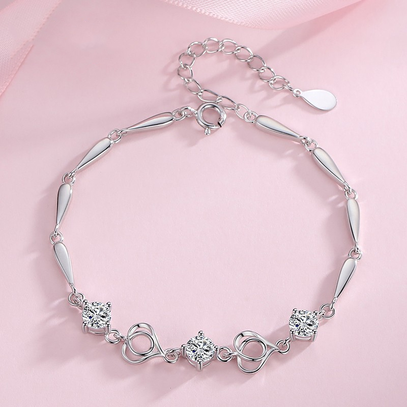 Winy 扭转心形可调节手链