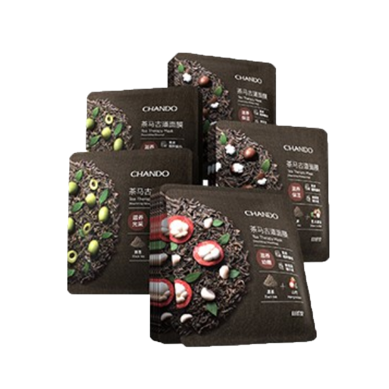 自然堂 茶马古道黑茶面膜