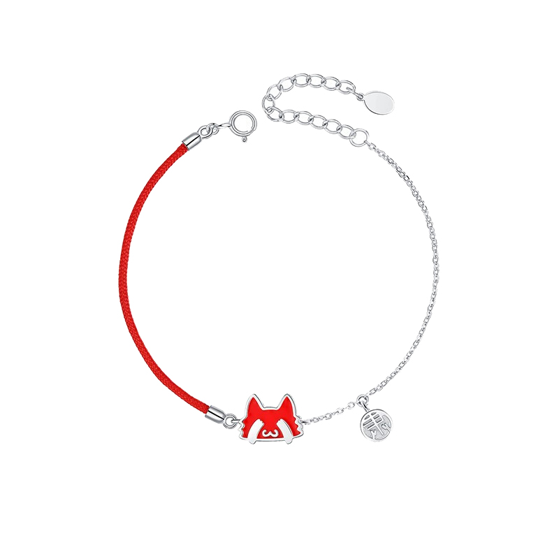 卡蒂罗 半绳半链手链