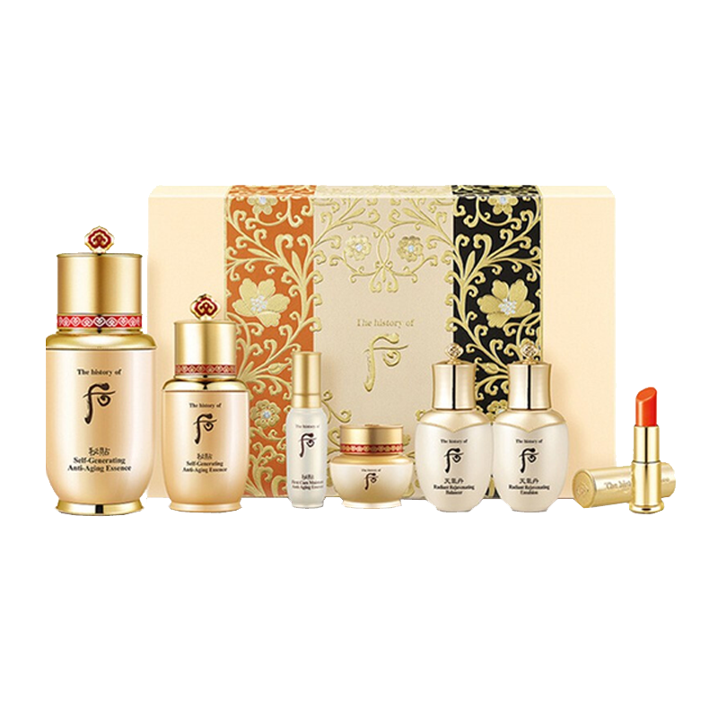 whoo 去黄气护肤套装