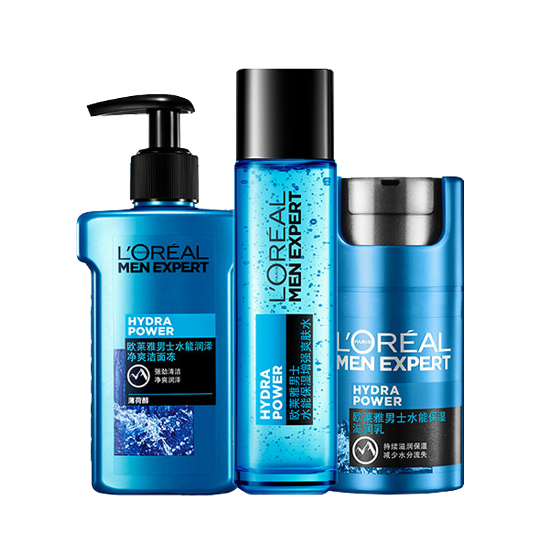 欧莱雅 水能保湿护肤套装