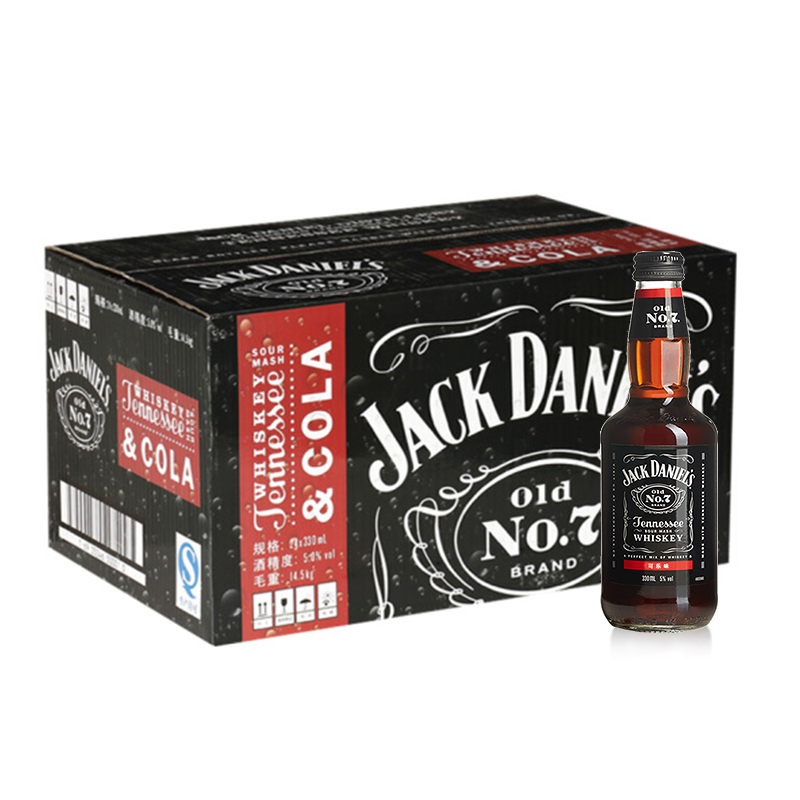 杰克丹尼 可乐味鸡尾酒