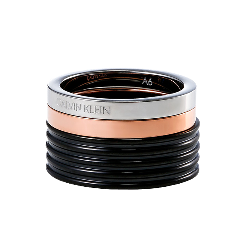 CK 三环混搭戒指