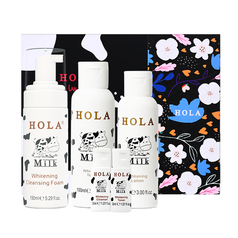 赫拉 牛奶焕白保湿护肤套装