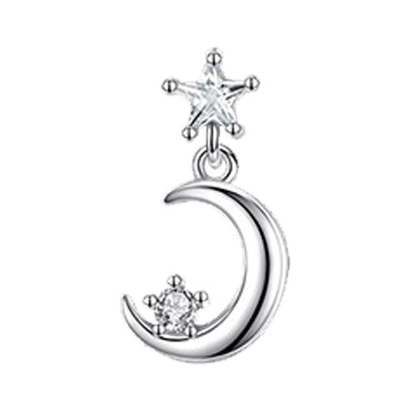 沉鱼落雁星月造型耳饰