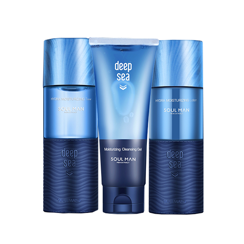 极男 净油清爽护肤套装