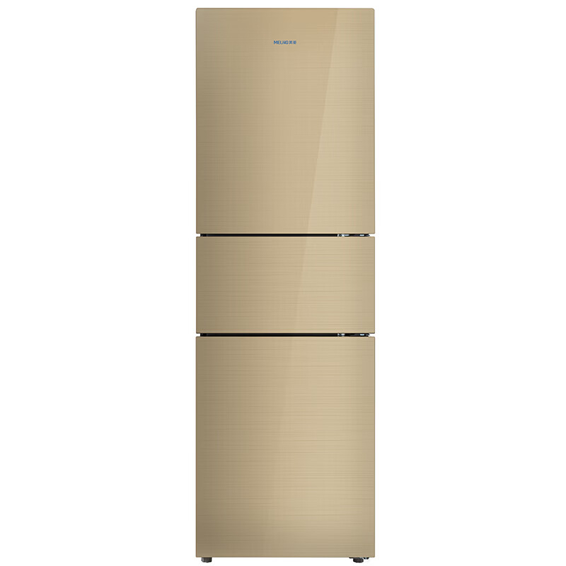 美菱玻璃面板变频冰箱
